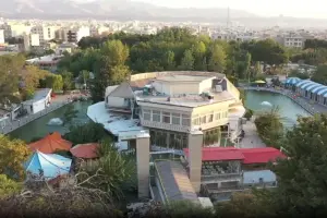  فضای باغ تالار باشگاه دارایی