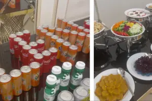  نمونه پذیرایی شام سلف سرویس