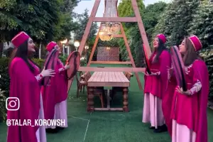  نمونه مراسم اجرای دف زنی