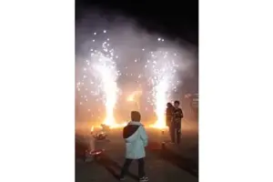  نمونه مراسم چهارشنبه سوری و آتش بازی