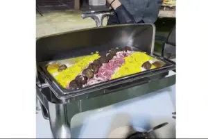  پذیرایی شام سلف سرویس تشریفات لوکس اکبری