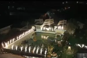  نمونه مراسم لاکچری در باغ عمارت مجنون احمدآباد مستوفی