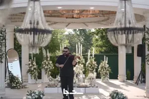  تالار ارم رشت؛ تلفیق شکوه، موسیقی زنده و سفره عقد در فضای باز