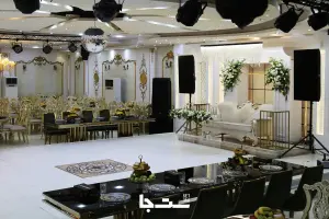  فضاهای مختلف تالار جاوید در گیلان