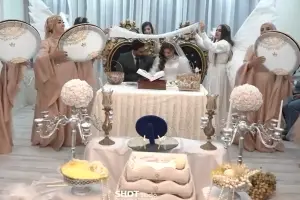  نمونه مراسم عقد در تالار پذیرایی گل محمدی هشتگرد