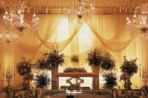  فضاهای مختلف باغ تالار آندریا در مشهد