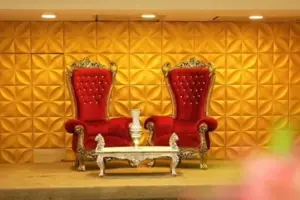  جایگاه عروس و داماد تالار مجلل سران